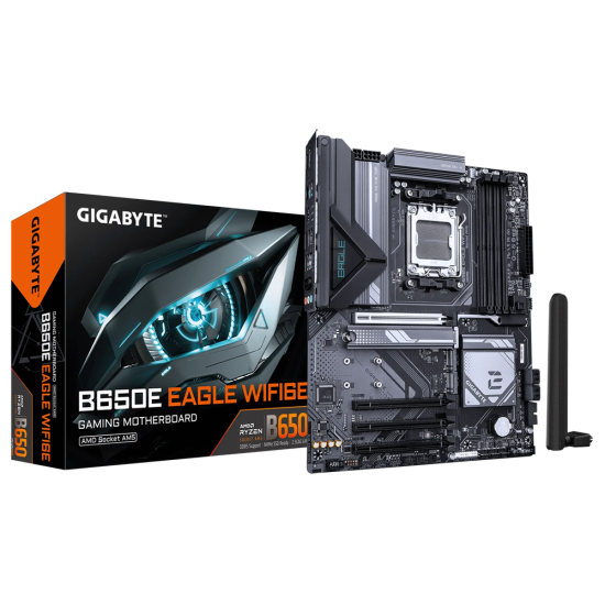 GIGABYTE B650 4xDDR5  4xSATA3  RAID HDMI DP           3xM2 GLAN        4xPCIEx16                  WiFi