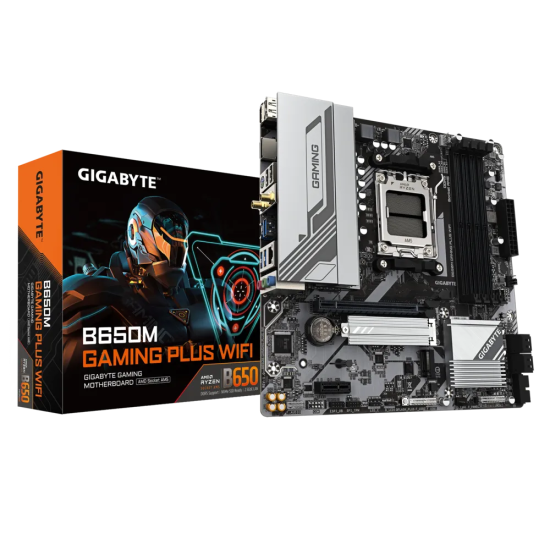 GIGABYTE B650 4xDDR5  4xSATA3  RAID HDMI 2xDP       2xM2 GLAN        1xPCIEx16 1xPCIEx1    WiFI 