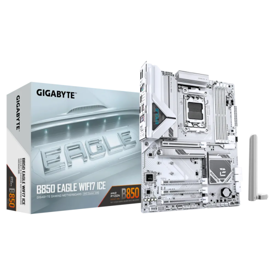 GIGABYTE B850 4xDDR5  4xSATA3  RAID HDMI DP           3xM2 GLAN        4xPCIEx16                    WiFi