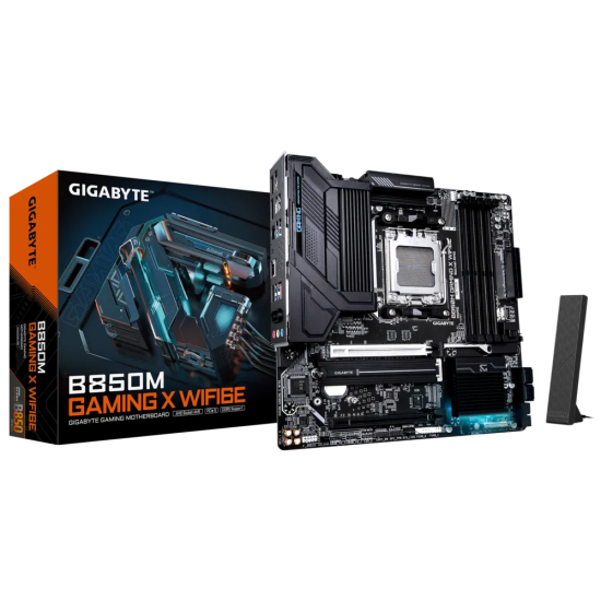 GIGABYTE B850 4xDDR5  4xSATA3  RAID HDMI 2xDP       2xM2 GLAN        2xPCIEx16                  WiFi