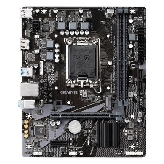 GIGABYTE H610 2xDDR4  2xSATA3           HDMI                 1xM2 GLAN        1xPCIEx16 1xPCIEx1