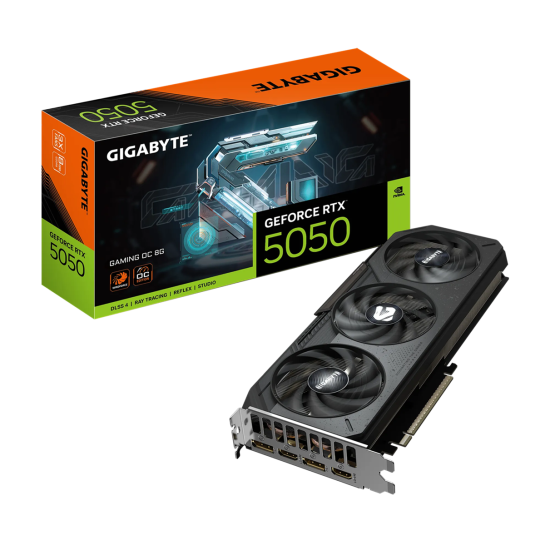 GIGABYTE NVIDIA RTX5050 HDMI DP 128B 8GB ACTIVE