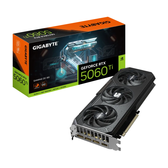 GIGABYTE NVIDIA RTX5060TI HDMI DP 128B 8GB ACTIVE