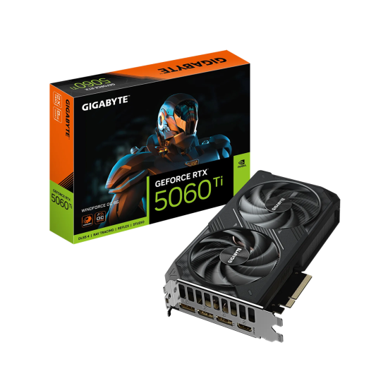 GIGABYTE NVIDIA RTX5060TI HDMI DP 128B 8GB ACTIVE
