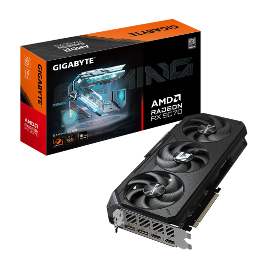 GIGABYTE AMD RX9070 HDMI DP 256B 16GB ACTIVE