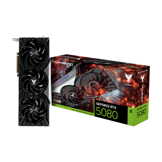 GAINWARD NVIDIA RTX5080 HDMI DP 256B 16GB ACTIVE