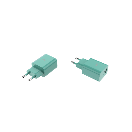 HMD DUAL PORT  CHARG 30W GREEN