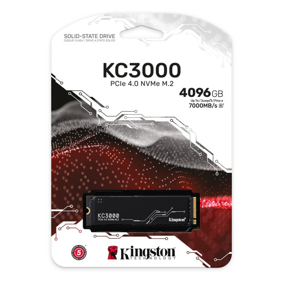 KINGSTON SSD 4TB INT M2_PCI-E_GEN4 2280 NVMe 