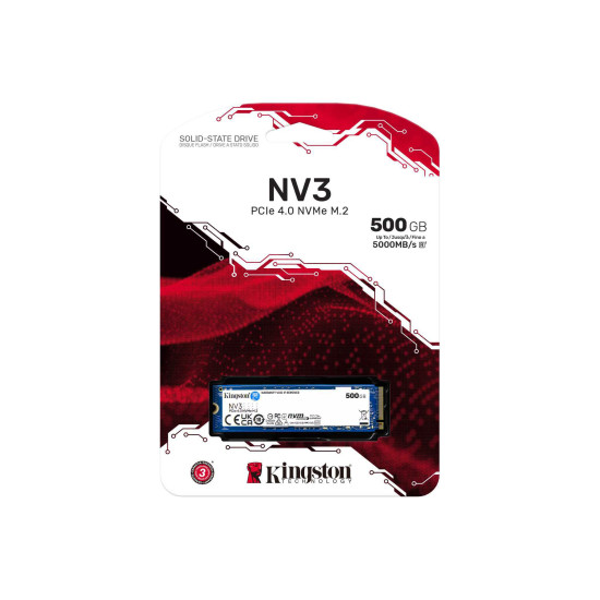 KINGSTON SSD 500GB INT M2_PCI-E_GEN4 2280 NVMe