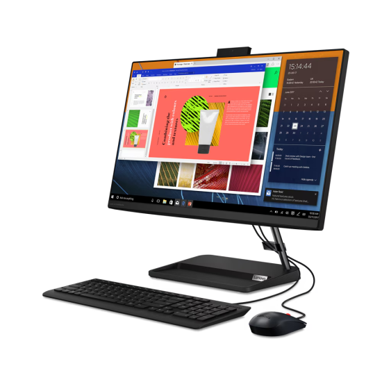 LENOVO AIO 23.8 FHD R7-7 16G INT 512GB_SSD HDMI BLACK