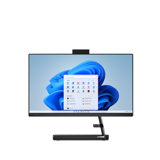 LENOVO AIO 23.8 FHD R7-7 16G INT 512GB_SSD HDMI BLACK