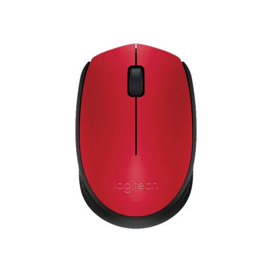 LOGITECH WL OPTICAL BLACK RED