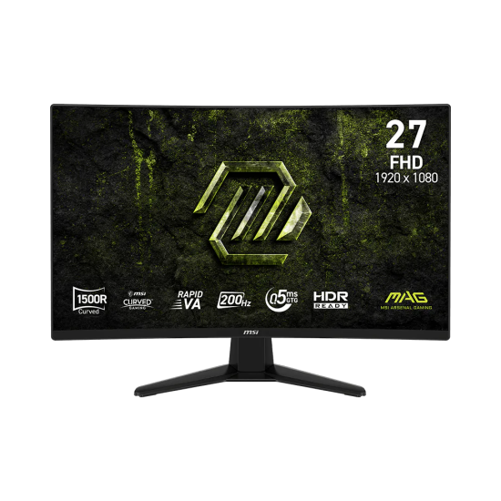 MSI 27 FHD 200Hz VA 0.5ms 16:9 HDMI DP FREESYNC HDR CURVED