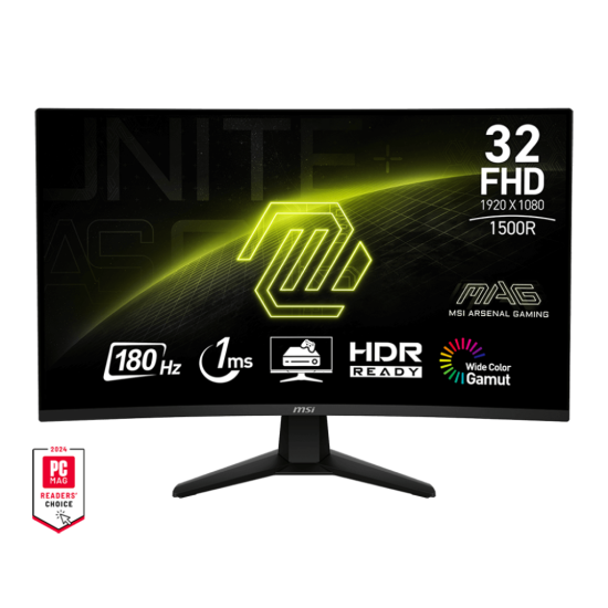 MSI 31.5 FHD 180Hz VA 1ms 16:9 HDMI DP HDR CURVED