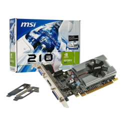 MSI NVIDIA GT210 HDMI DVI-D D-SUB 64B 1GB PASSIVE LP