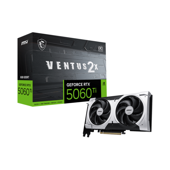 MSI NVIDIA RTX5060TI HDMI DP 128B 8GB ACTIVE