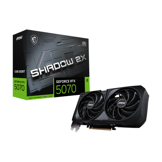 MSI NVIDIA RTX5070 HDMI DP 192B 12GB ACTIVE
