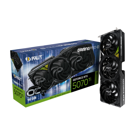 PALIT NVIDIA RTX5070TI HDMI DP 256B 16GB ACTIVE