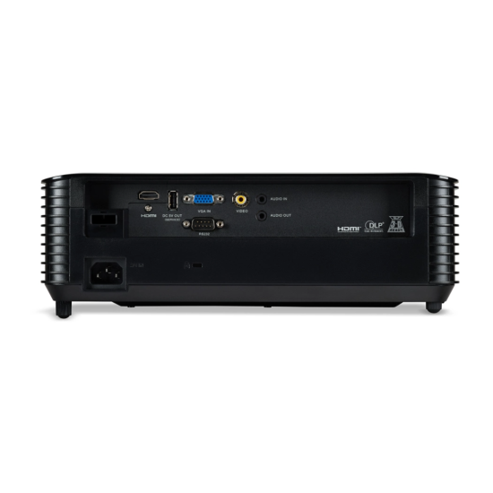 ACER PROJECTOR DLP WXGA 16:10 4500LM HDMI D-SUB RCA USB AUDIO WIFI