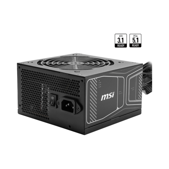 MSI POWER_SUPPLY 850W EFF_90 PFC_ACTIVE FAN_120MM