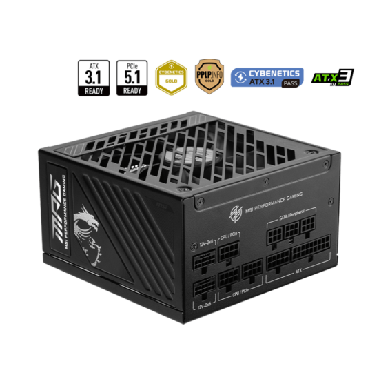 MSI POWER_SUPPLY 1000W EFF_90 PFC_ACTIVE MODULAR FAN_135MM