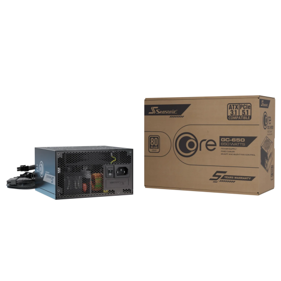 PSU SEASONIC CORE GC-650 GOLD