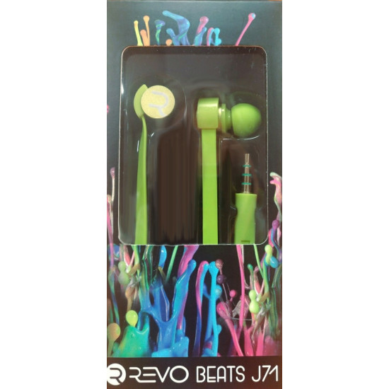 REVO BEATS EARPHONES WIRED 3.5MM MIC