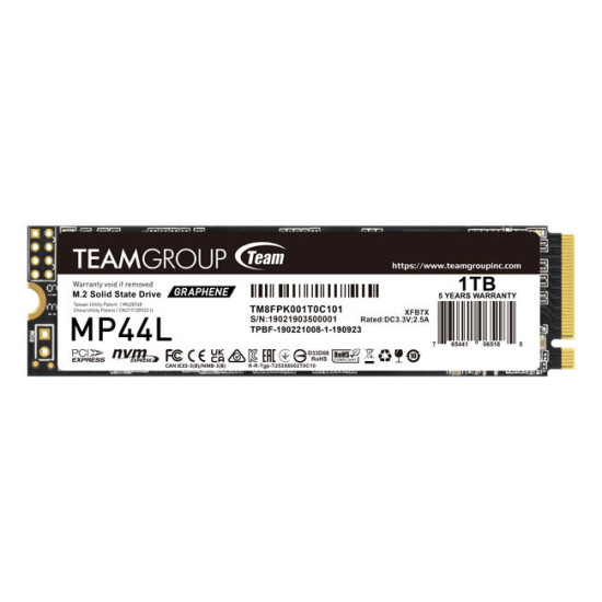 TEAM_GROUP SSD 1ТB INT M2_PCI-E_GEN4 2280 NVMe 