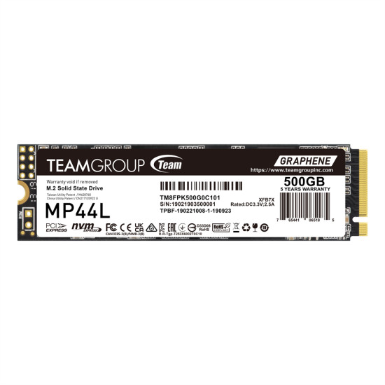 TEAM_GROUP SSD 500GB INT M2_PCI-E_GEN4 2280 NVMe 