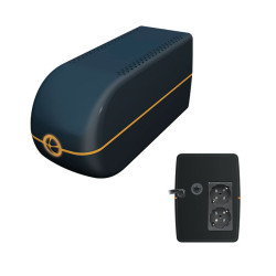 TUNCMATIK UPS LINE INTERACTIVE 850VA SIMULATED SINE WAVE 2xSCHUKO 