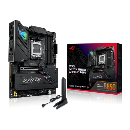 Motherboard ASUS ROG STRIX B850-F GAMING WIFI 7 socket AM5 Motherboard ASUS ROG STRIX B850-F GAMING WIFI 7 socket AM5