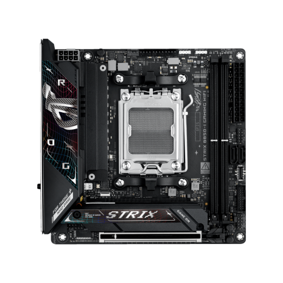 Дънна платка ASUS ROG STRIX B850-I GAMING WIFI 7 Mini-ITX, socket AM5 Дънна платка ASUS ROG STRIX B850-I GAMING WIFI 7 Mini-ITX, socket AM5