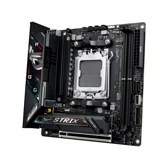 Дънна платка ASUS ROG STRIX B850-I GAMING WIFI 7 Mini-ITX, socket AM5 Дънна платка ASUS ROG STRIX B850-I GAMING WIFI 7 Mini-ITX, socket AM5