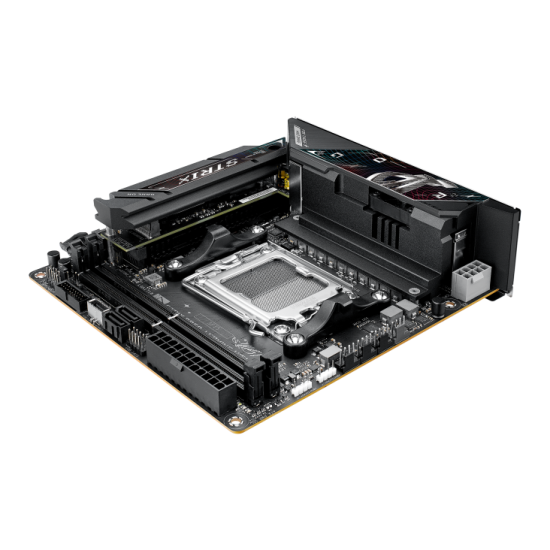 Дънна платка ASUS ROG STRIX B850-I GAMING WIFI 7 Mini-ITX, socket AM5 Дънна платка ASUS ROG STRIX B850-I GAMING WIFI 7 Mini-ITX, socket AM5