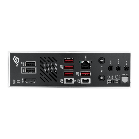 Дънна платка ASUS ROG STRIX B850-I GAMING WIFI 7 Mini-ITX, socket AM5 Дънна платка ASUS ROG STRIX B850-I GAMING WIFI 7 Mini-ITX, socket AM5
