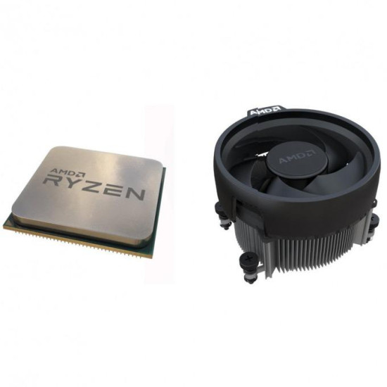 CPU AMD RYZEN 5 5600X MPK, 6-Core 3.7 GHz (4.6 GHz Turbo), 35MB, 65W, AM4 CPU AMD RYZEN 5 5600X MPK, 6-Core 3.7 GHz (4.6 GHz Turbo), 35MB, 65W, AM4