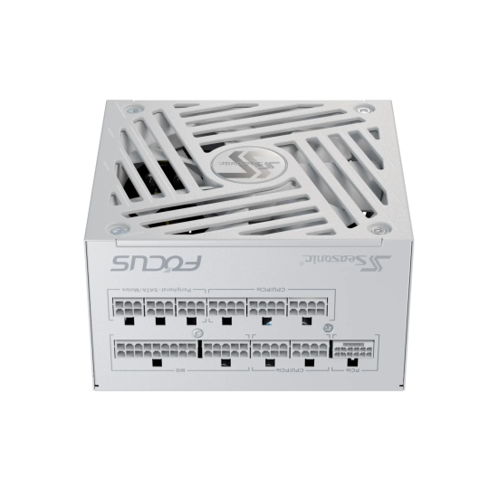Захранващ блок SEASONIC FOCUS GX-1000 White - 1000W 80+ Gold, ATX 3.1, PCIe 5.1, Fully Modular Захранващ блок SEASONIC FOCUS GX-1000 White - 1000W 80+ Gold, ATX 3.1, PCIe 5.1, Fully Modular