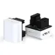 EZDIY-FAB адаптер за видеокарта 12VHPWR 600W - RVS 180° Black EZDIY-FAB адаптер за видеокарта 12VHPWR 600W - RVS 180° Black