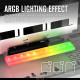 EZDIY-FAB ARGB Vertical PCIe 4.0 GPU Mount Bracket Graphic Card Holder 90° Riser Cable EZDIY-FAB ARGB Vertical PCIe 4.0 GPU Mount Bracket Graphic Card Holder 90° Riser Cable