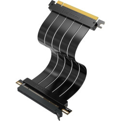 EZDIY-FAB High Speed Riser Cable PCIe x16 4.0 Port GPU Extension Card-Straight Connector 200mm