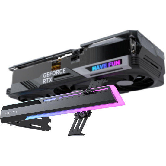 GPU Holder EZDIY-FAB ARGB - Black GPU Holder EZDIY-FAB ARGB - Black