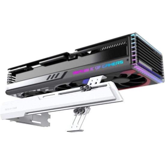 GPU Holder EZDIY-FAB - White GPU Holder EZDIY-FAB - White