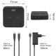 Dual SSD docking clone station, ACT M.2 NVMe/PCIe, USB-C 3.2 Gen2, 10 Gbps Dual SSD docking clone station, ACT M.2 NVMe/PCIe, USB-C 3.2 Gen2, 10 Gbps