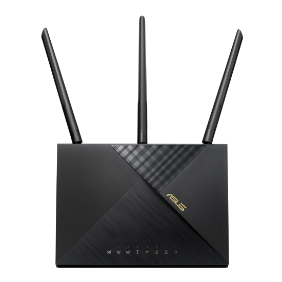 Безжичен рутер ASUS 4G-AX56 AX1800 Dual Band WiFi 6 (802.11ax) 4G+ Безжичен рутер ASUS 4G-AX56 AX1800 Dual Band WiFi 6 (802.11ax) 4G+