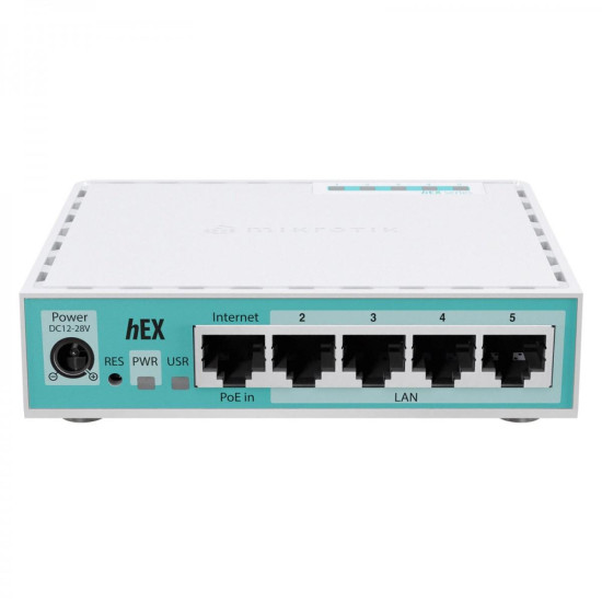 Router MikroTik 10/100/1000Mbit, PoE, RAM - 512 MB, USB - А, RouterOS v7, License level 4 Router MikroTik 10/100/1000Mbit, PoE, RAM - 512 MB, USB - А, RouterOS v7, License level 4