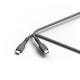 uRage USB Cable, uFlex, USB-C Plug - USB-C Plug, Mesh, 3 m, black uRage USB Cable, uFlex, USB-C Plug - USB-C Plug, Mesh, 3 m, black