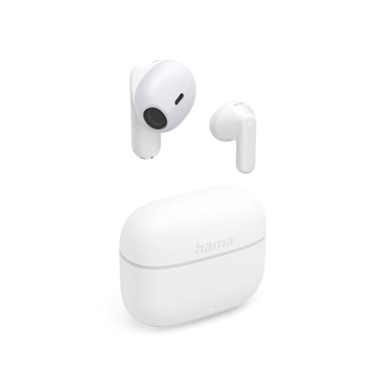 Hama “Freedom Light II” Bluetooth® Headphones, TWS, Earbuds, Voice Control, wht Hama “Freedom Light II” Bluetooth® Headphones, TWS, Earbuds, Voice Control, wht