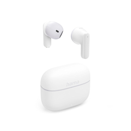 Hama “Freedom Light II” Bluetooth® Headphones, TWS, Earbuds, Voice Control, wht Hama “Freedom Light II” Bluetooth® Headphones, TWS, Earbuds, Voice Control, wht