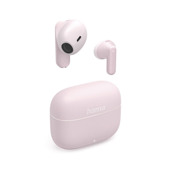 Hama “Freedom Light II” Bluetooth® Headphones, TWS, Earbuds, Voice Control, pink Hama “Freedom Light II” Bluetooth® Headphones, TWS, Earbuds, Voice Control, pink