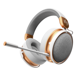 Gaming Wireless Headphones Dark Project Sono Wireless - White/Gold
